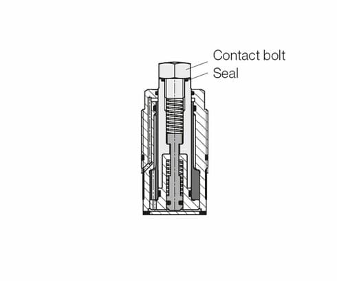 Contact bolt