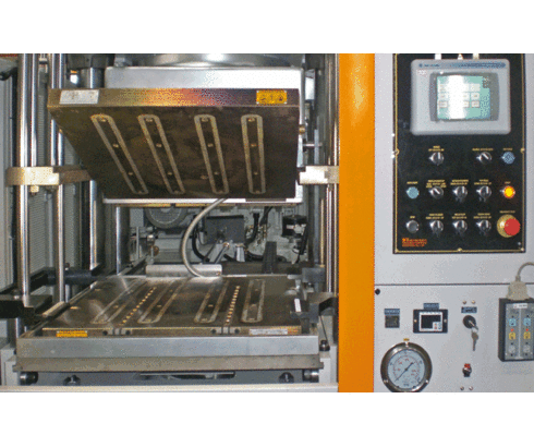 M-TECS R, Rubber moulding press with roller bars M-TECS R, Rubber moulding press with roller bars