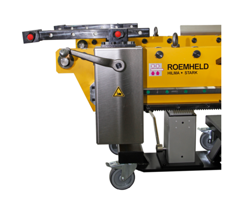 Werkzeug-Wechselkonsole mit Handkurbel und Übersetzungsgetriebe