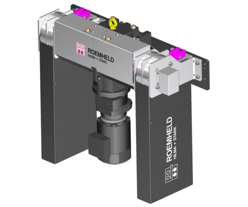 Sistema directo de cadena de empuje con cadena doble